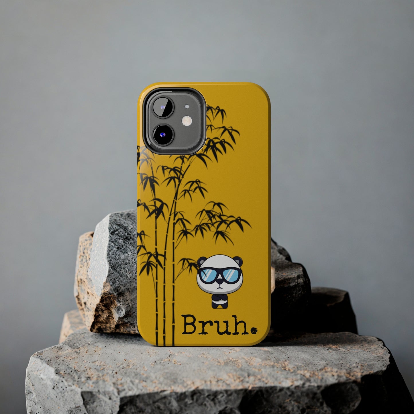 Bruh. Yellow Panda case, high quality.