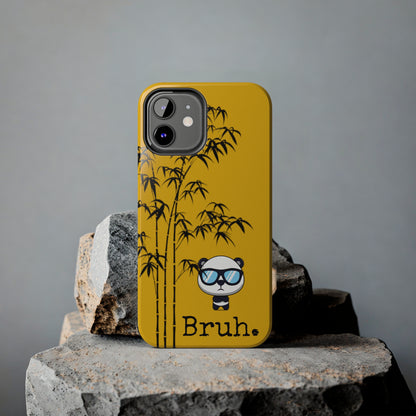 Bruh. Yellow Panda case, high quality.