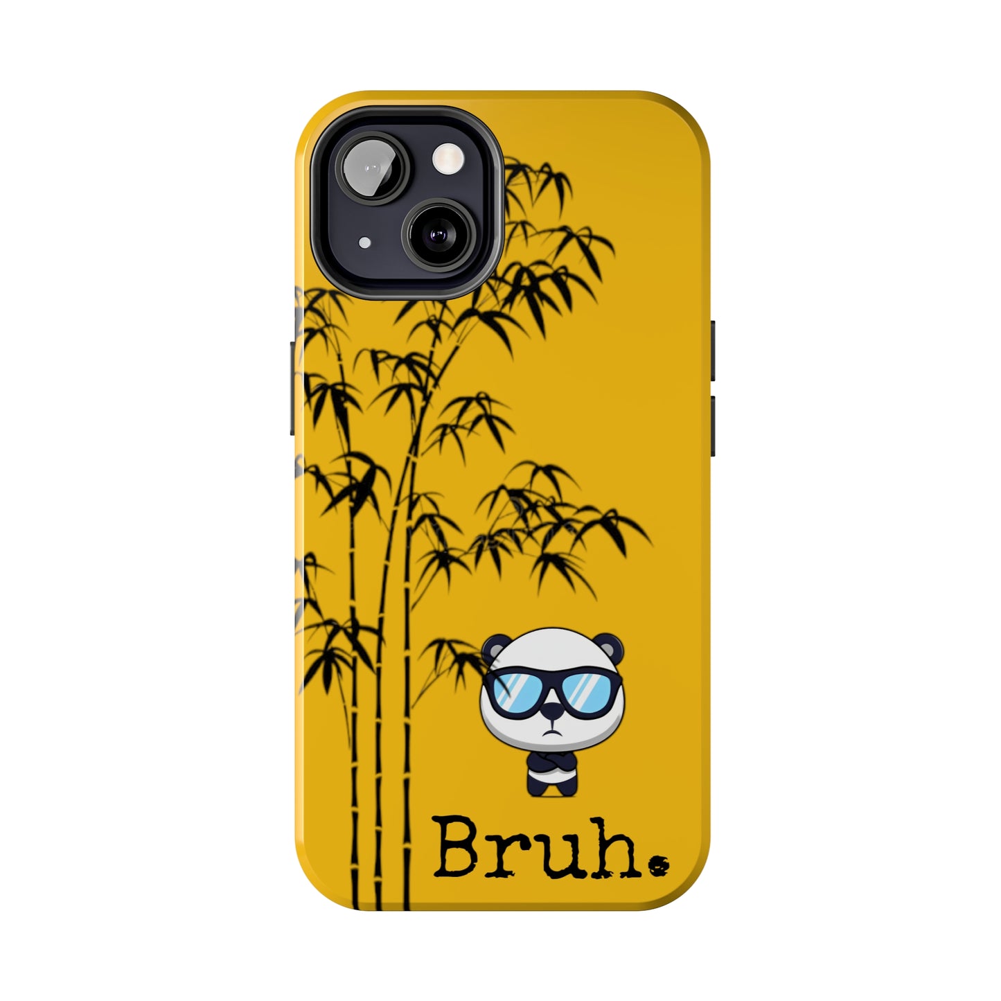 Bruh. Yellow Panda case, high quality.