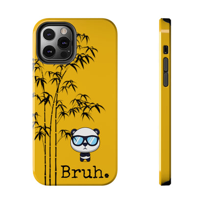 Bruh. Yellow Panda case, high quality.