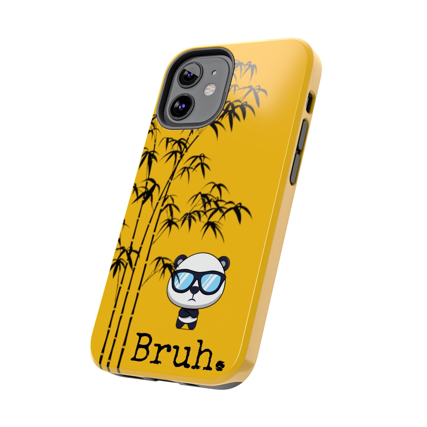 Bruh. Yellow Panda case, high quality.