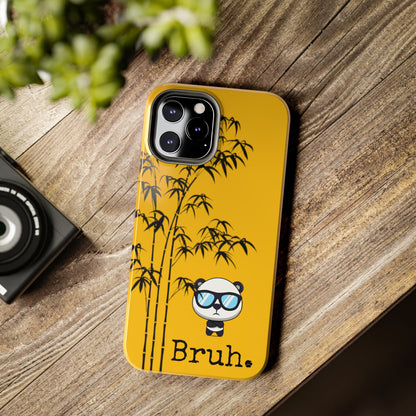 Bruh. Yellow Panda case, high quality.