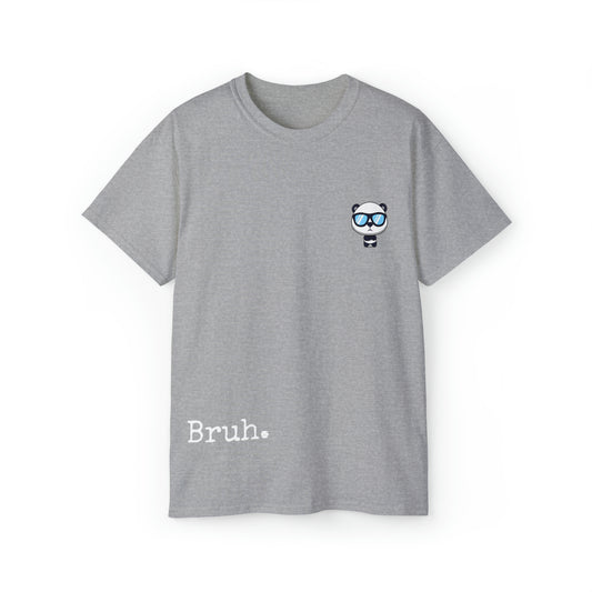 Bruh. Panda Unisex Cotton Tee