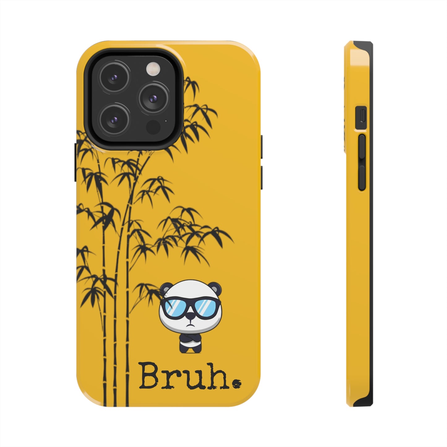 Bruh. Yellow Panda case, high quality.