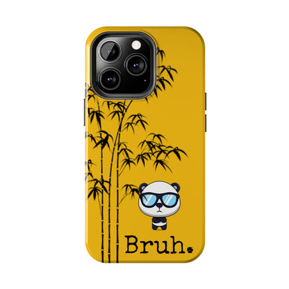 Bruh. Yellow Panda case, high quality.