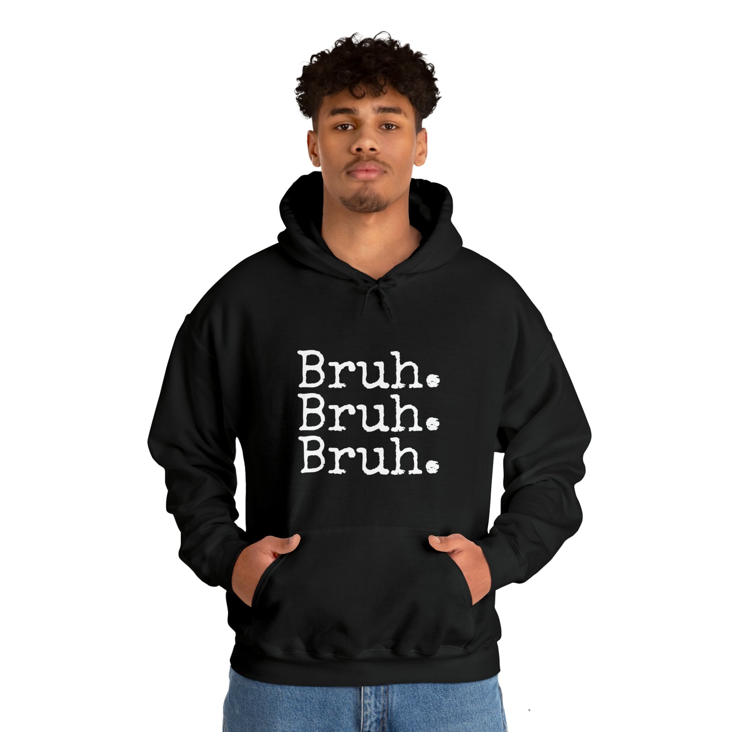 Bruh. Unisex Heavy Blend™ Hooded Sweatshirt