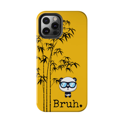 Bruh. Yellow Panda case, high quality.