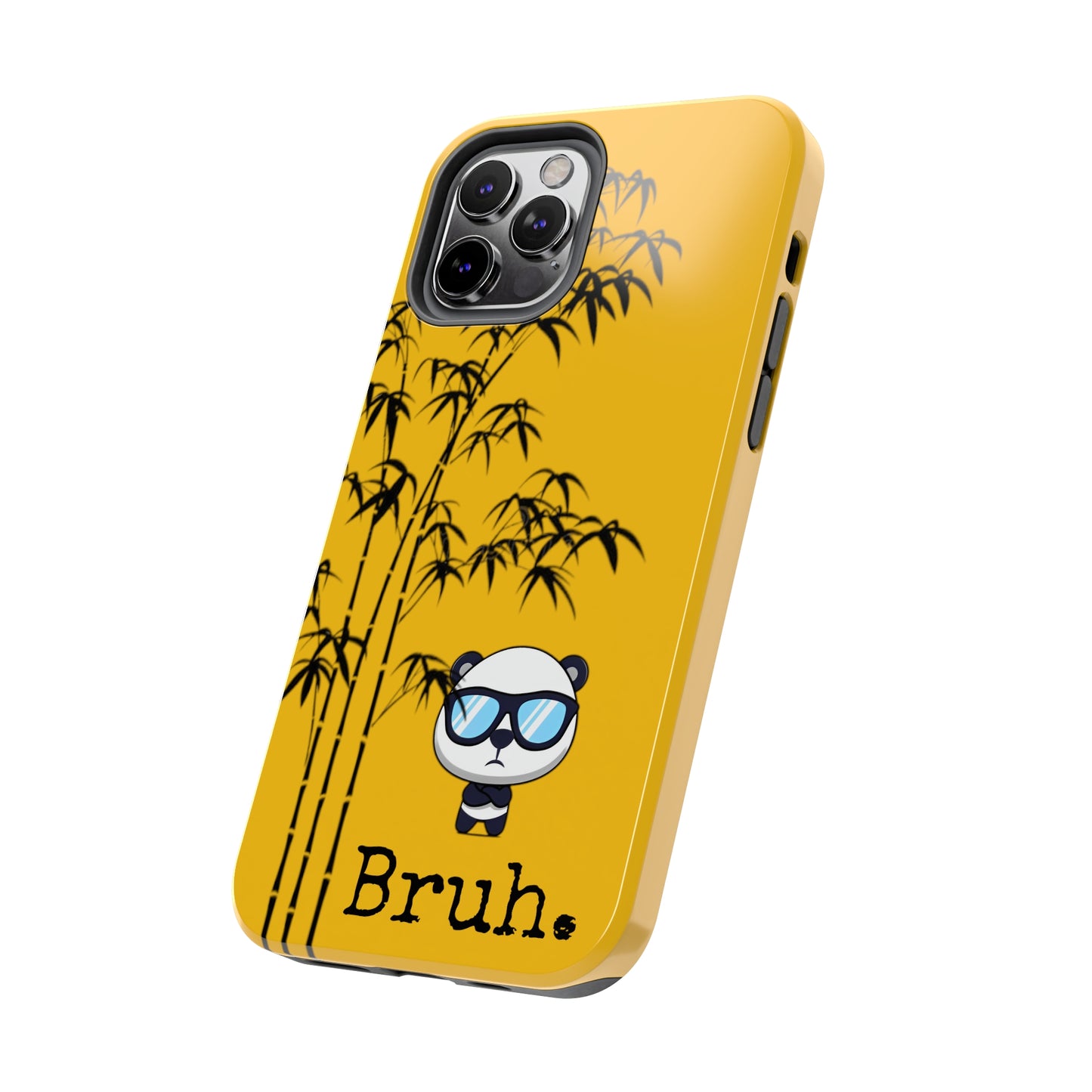 Bruh. Yellow Panda case, high quality.