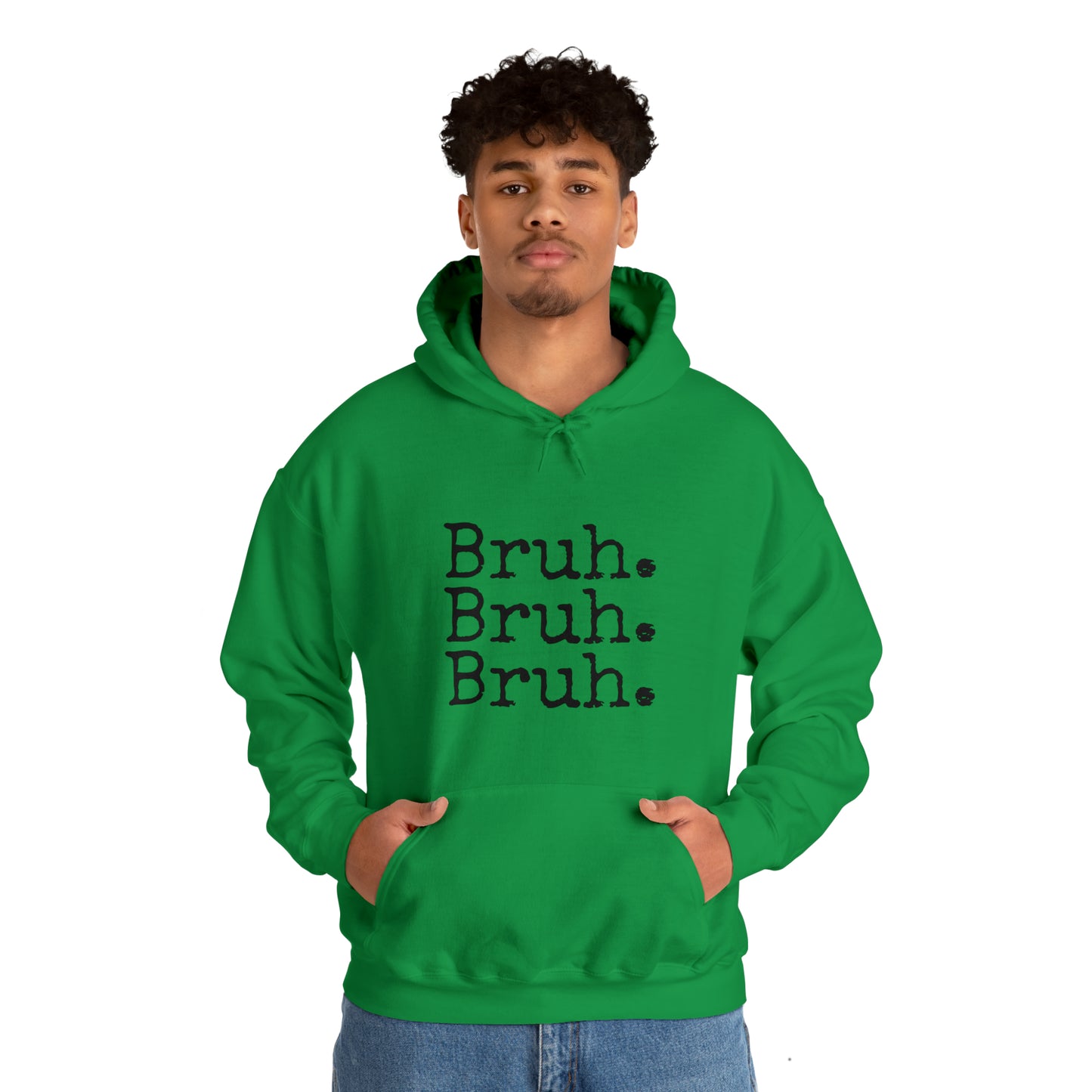 Bruh. Unisex Heavy Blend™ Hooded Sweatshirt