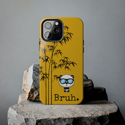 Bruh. Yellow Panda case, high quality.