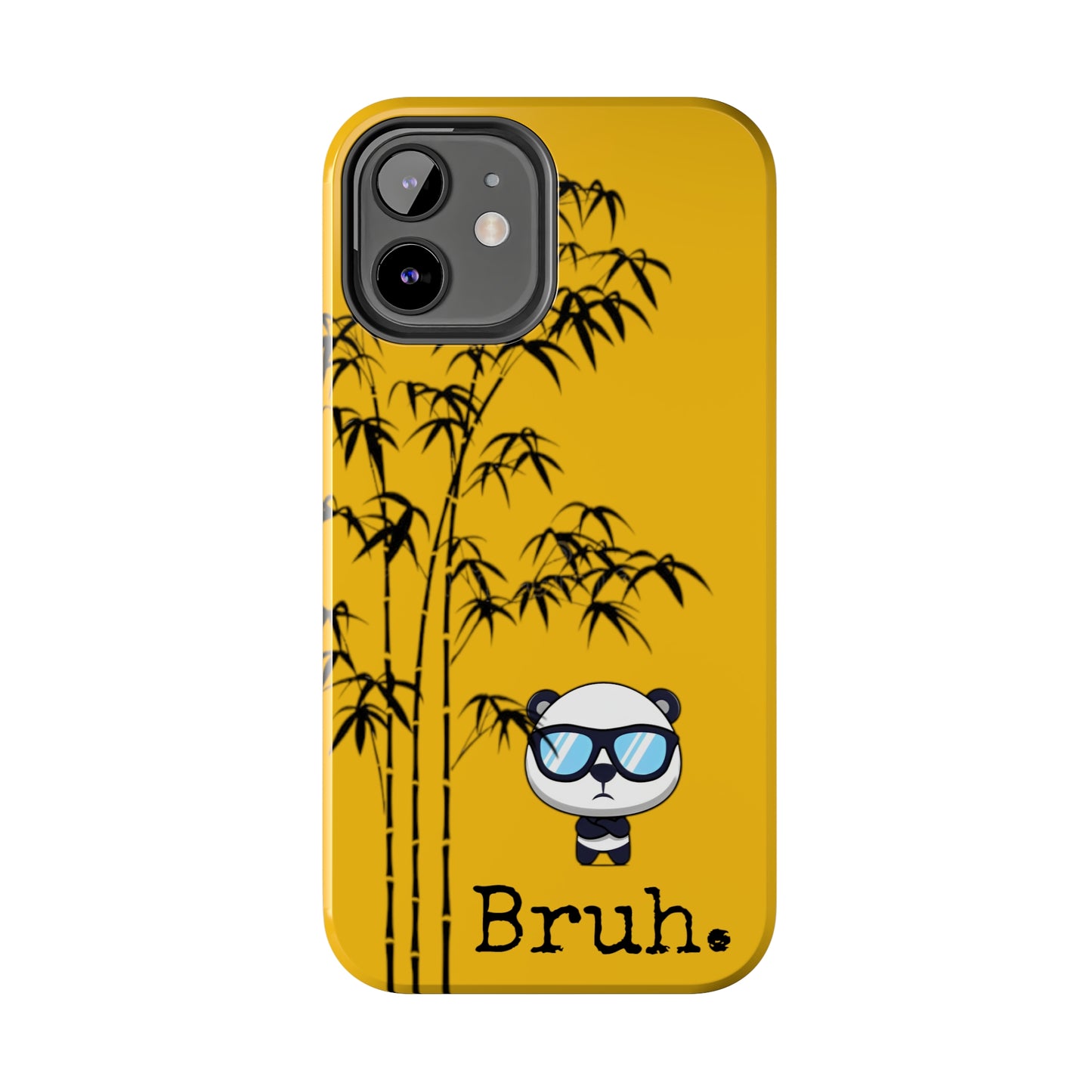 Bruh. Yellow Panda case, high quality.