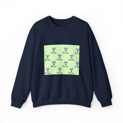 Bruh. Panda Unisex Crewneck Sweatshirt