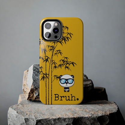 Bruh. Yellow Panda case, high quality.