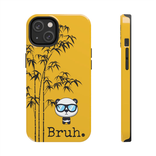 Bruh. Yellow Panda case, high quality.