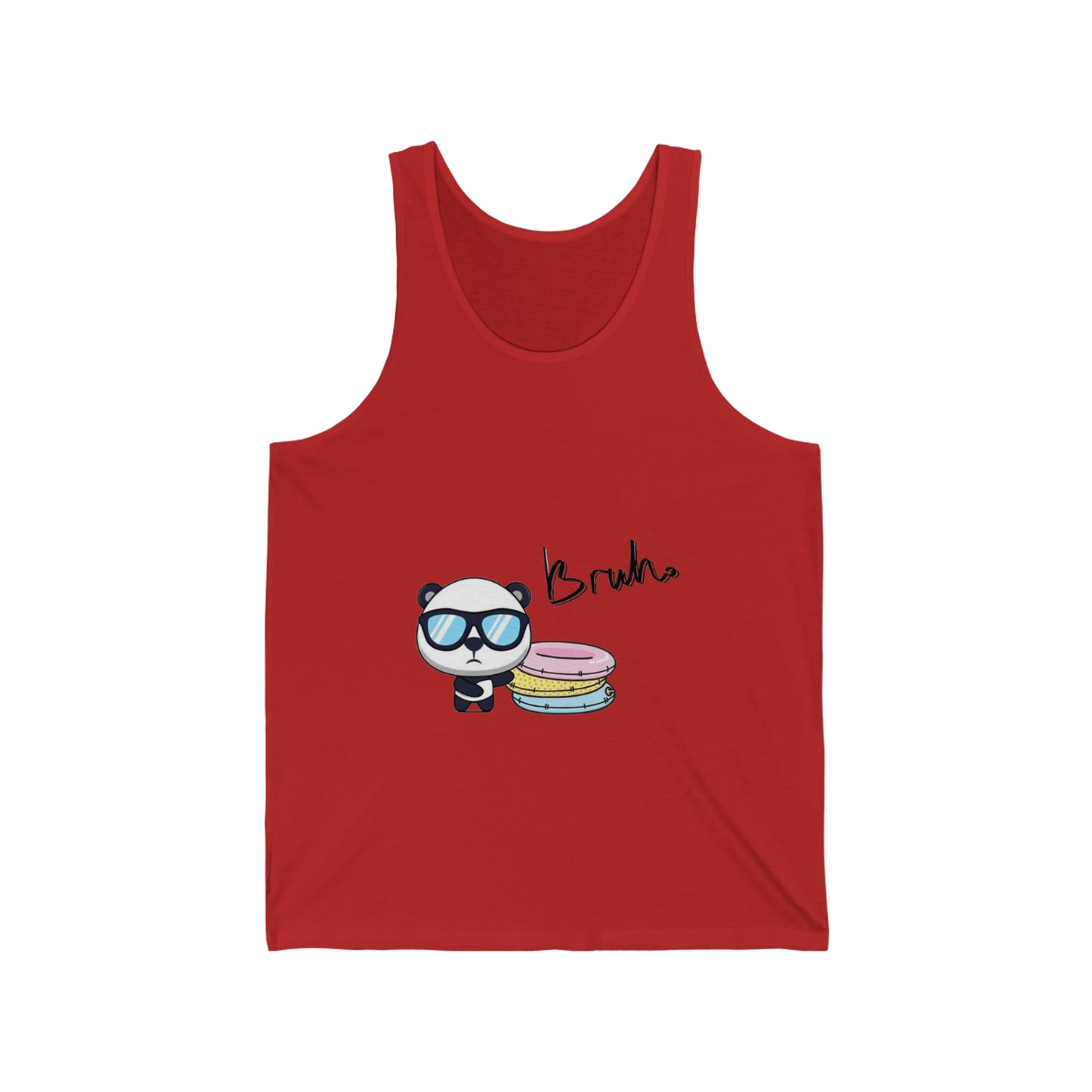 Bruh. Panda Beach Edition Tank Top