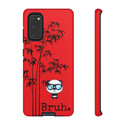 Bruh. Panda Red Samsung Tough Cases