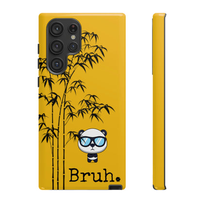 Bruh. Panda Yellow Samsung Tough Case