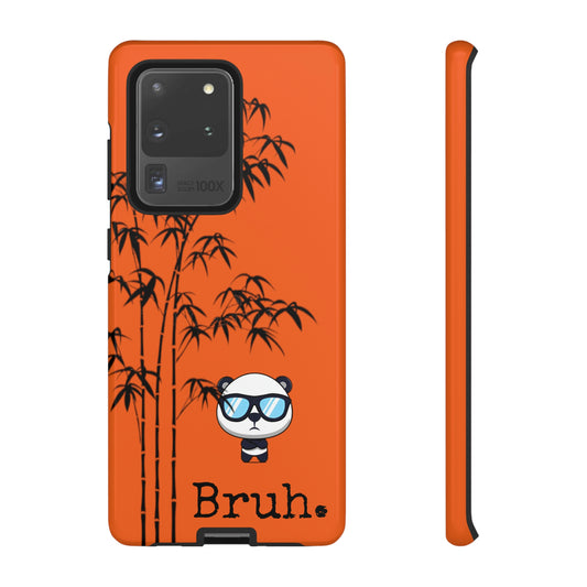 Bruh. Panda Orange Samsung Tough Cases