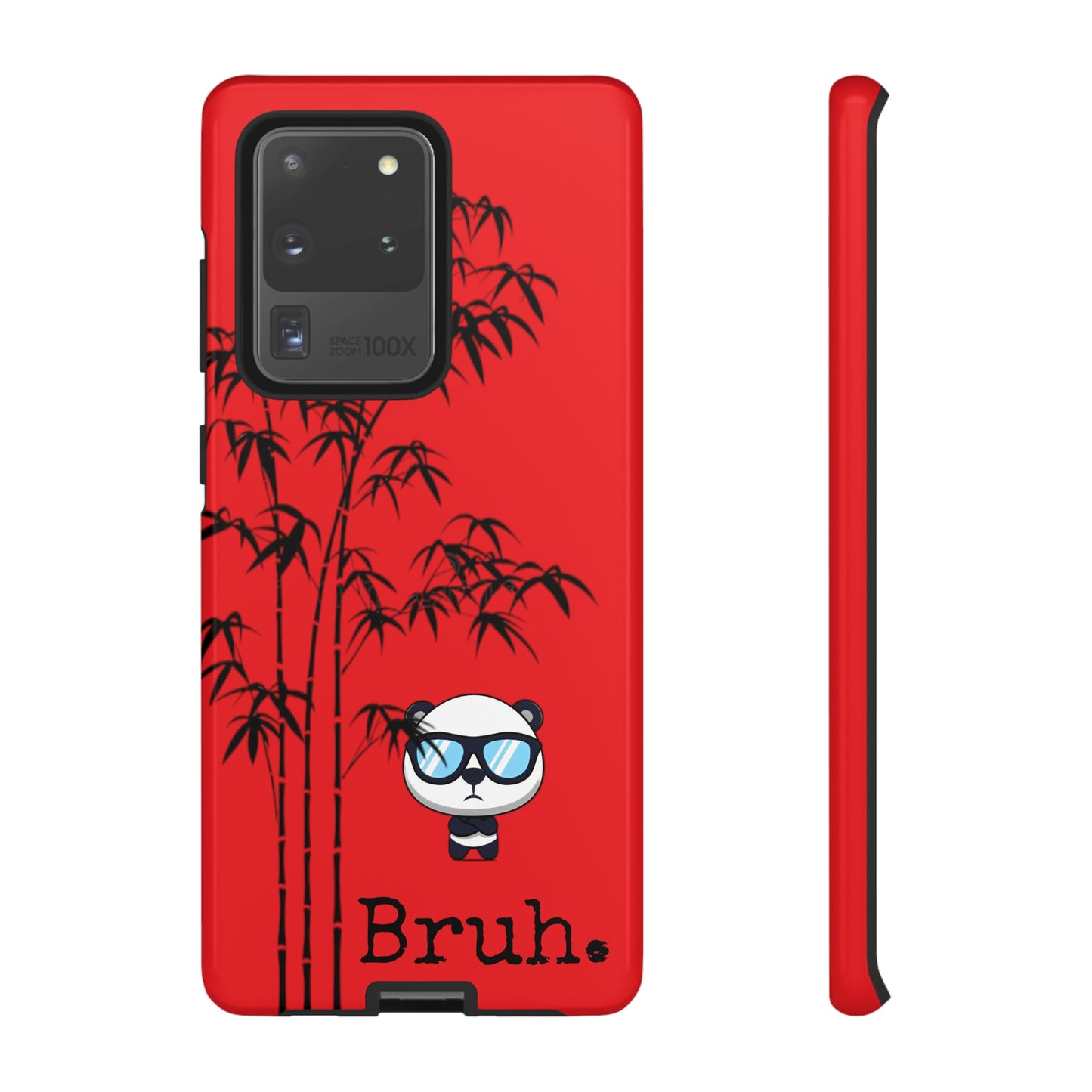 Bruh. Panda Red Samsung Tough Cases