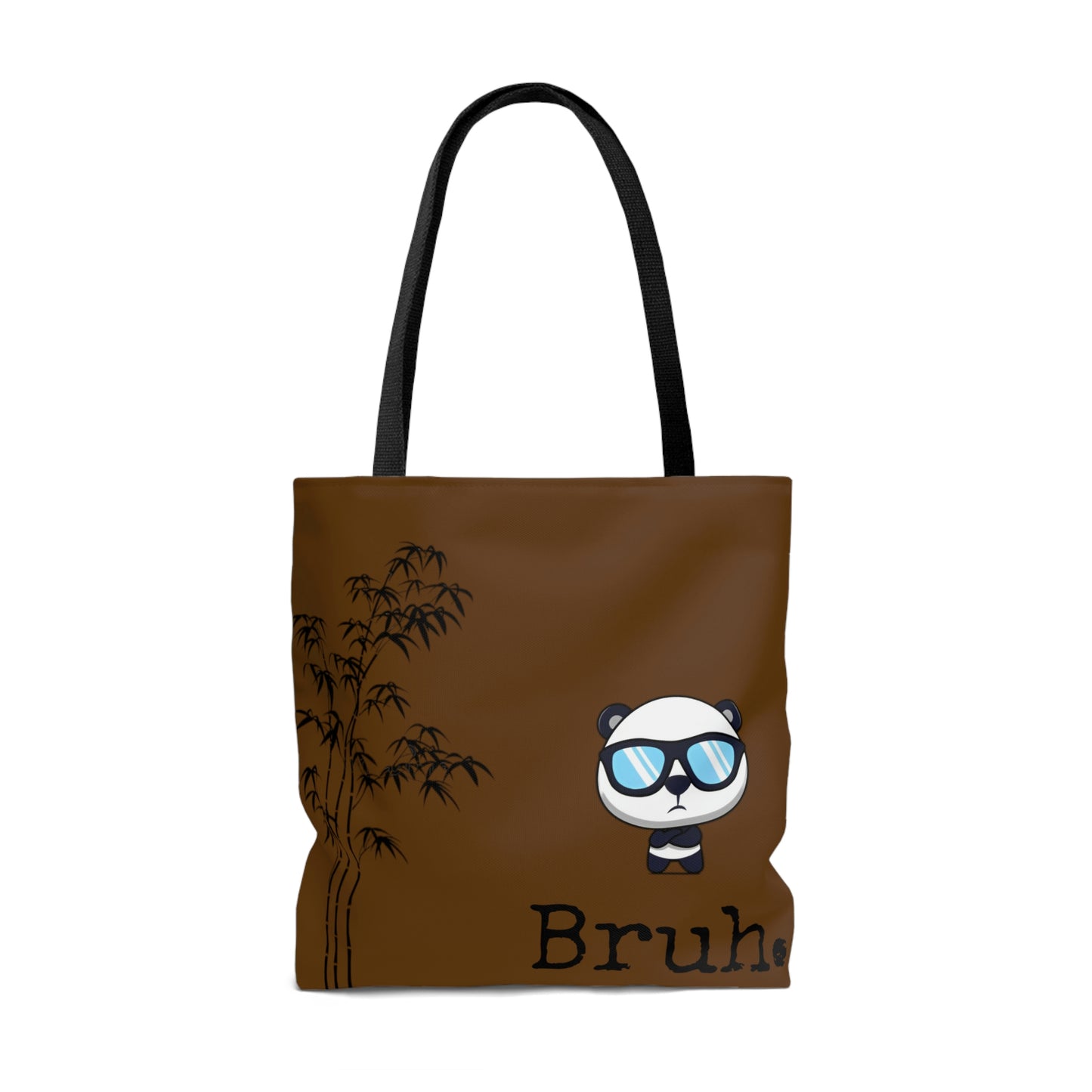 Bruh. Panda Brown Tote bag