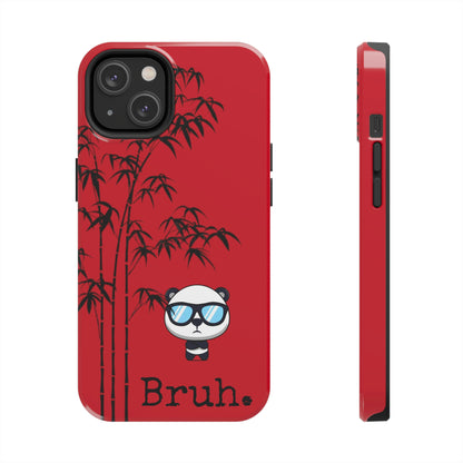 Bruh. Red Panda IPhone case