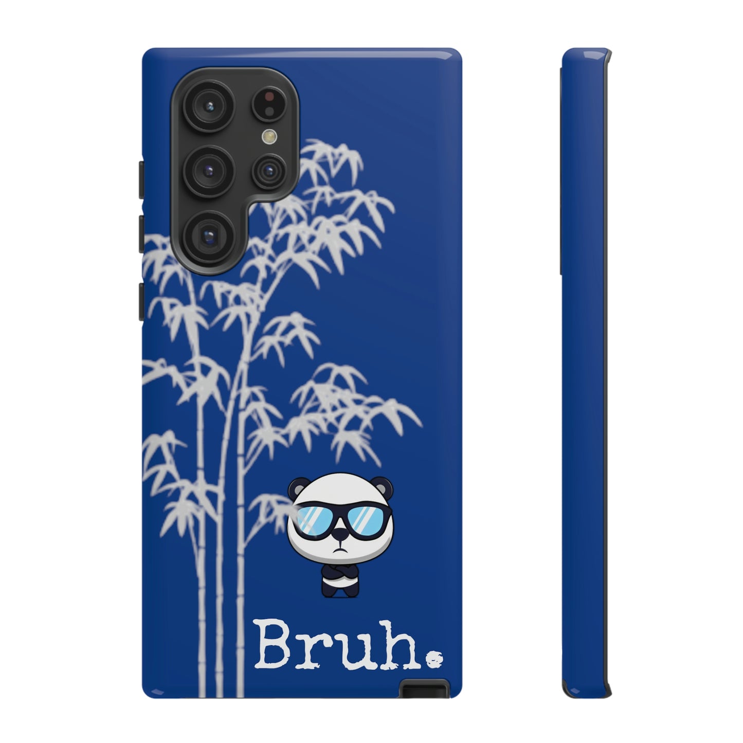 Bruh. Panda Blue Samsung Tough Cases