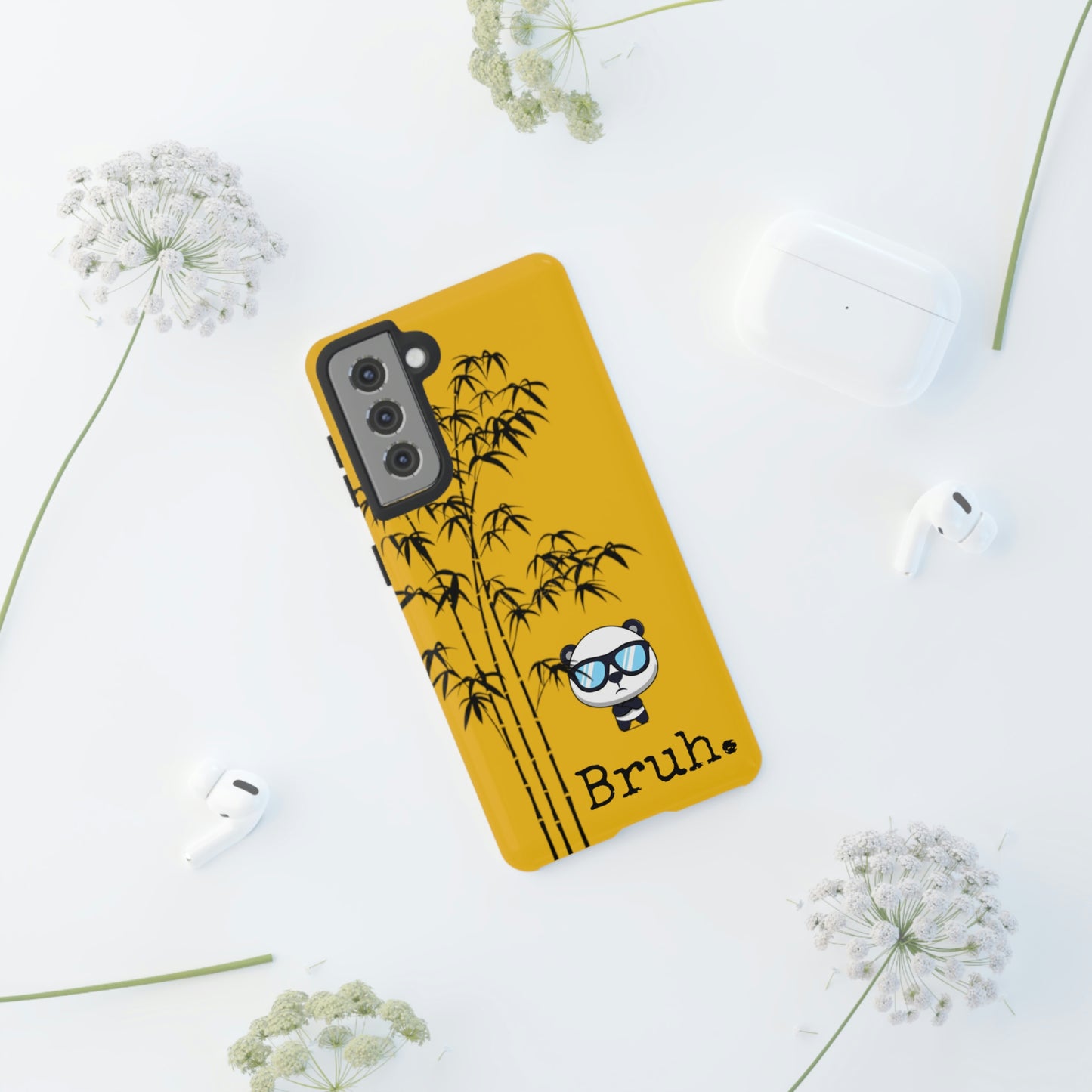 Bruh. Panda Yellow Samsung Tough Case