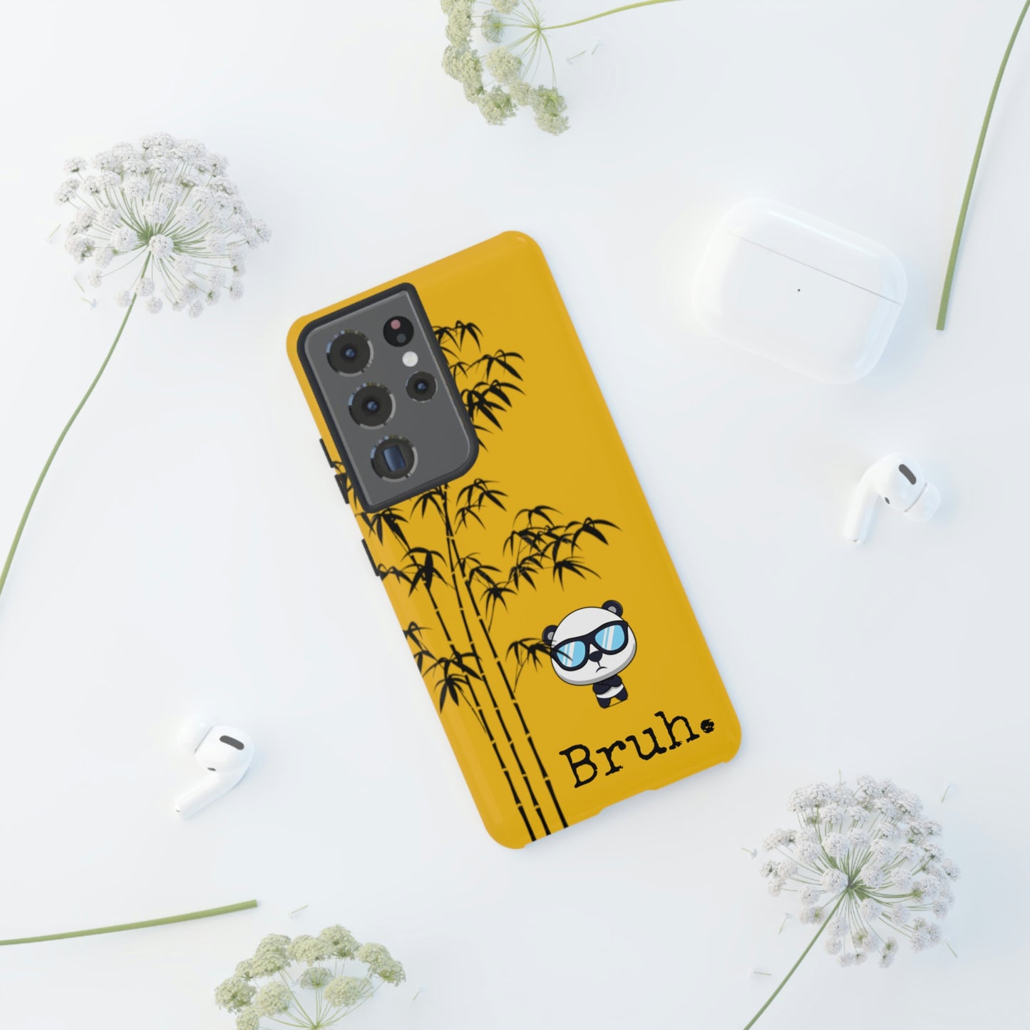 Bruh. Panda Yellow Samsung Tough Case