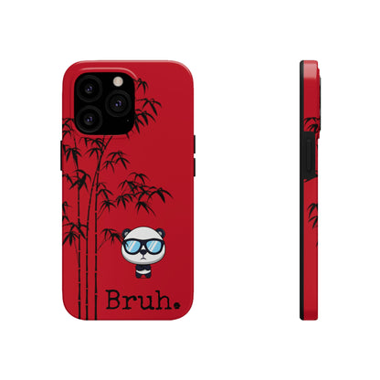 Bruh. Red Panda IPhone case