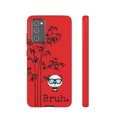 Bruh. Panda Red Samsung Tough Cases