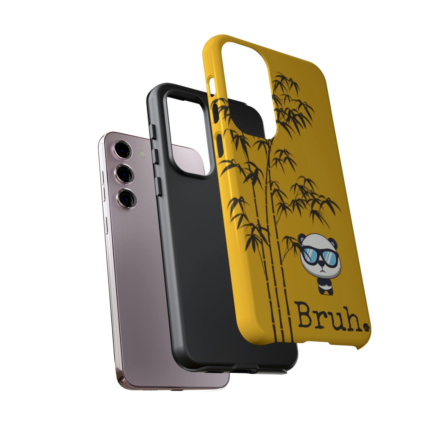 Bruh. Panda Yellow Samsung Tough Case