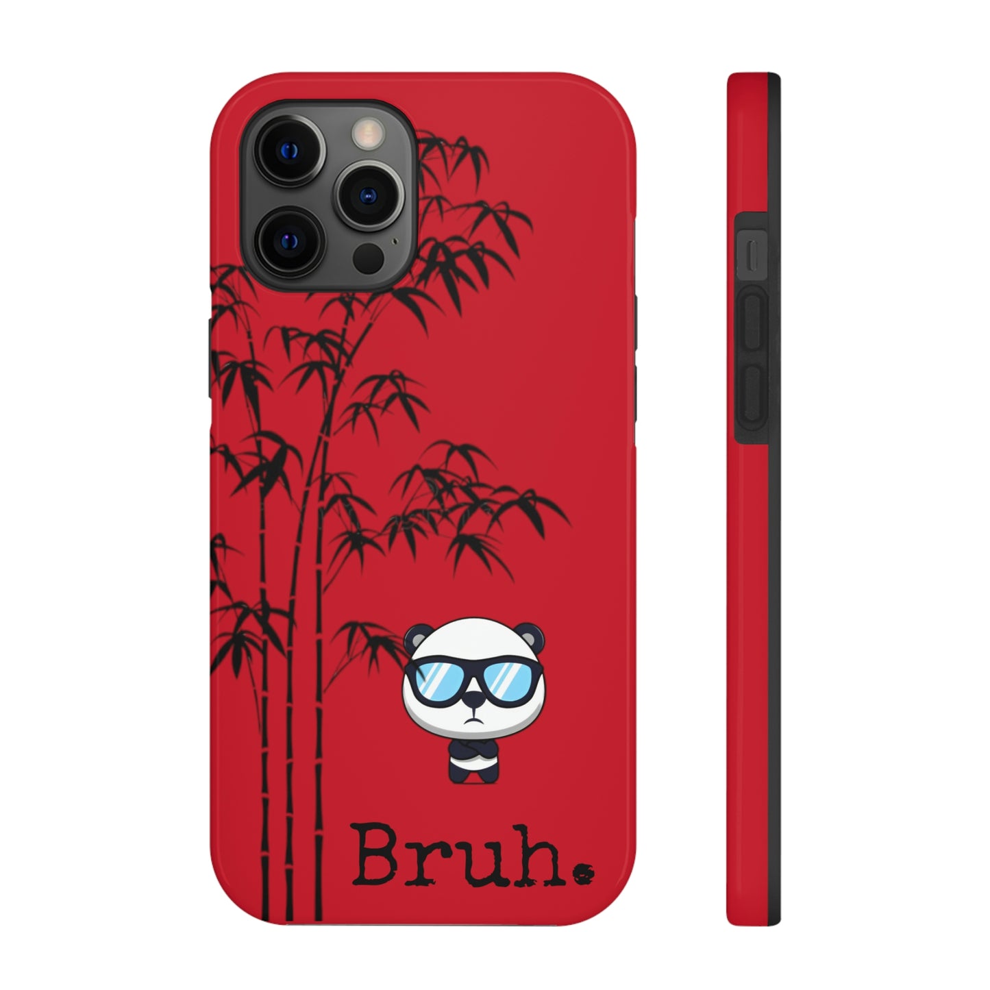 Bruh. Red Panda IPhone case