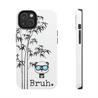 Bruh. White Panda IPhone case