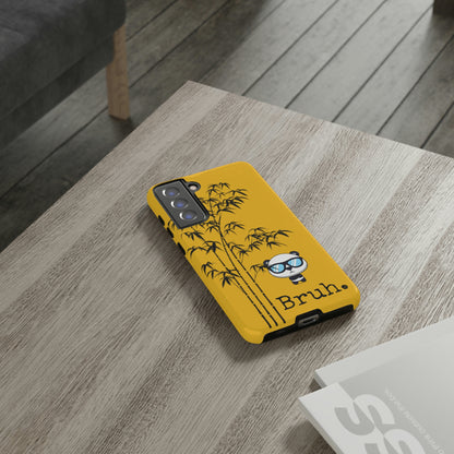 Bruh. Panda Yellow Samsung Tough Case