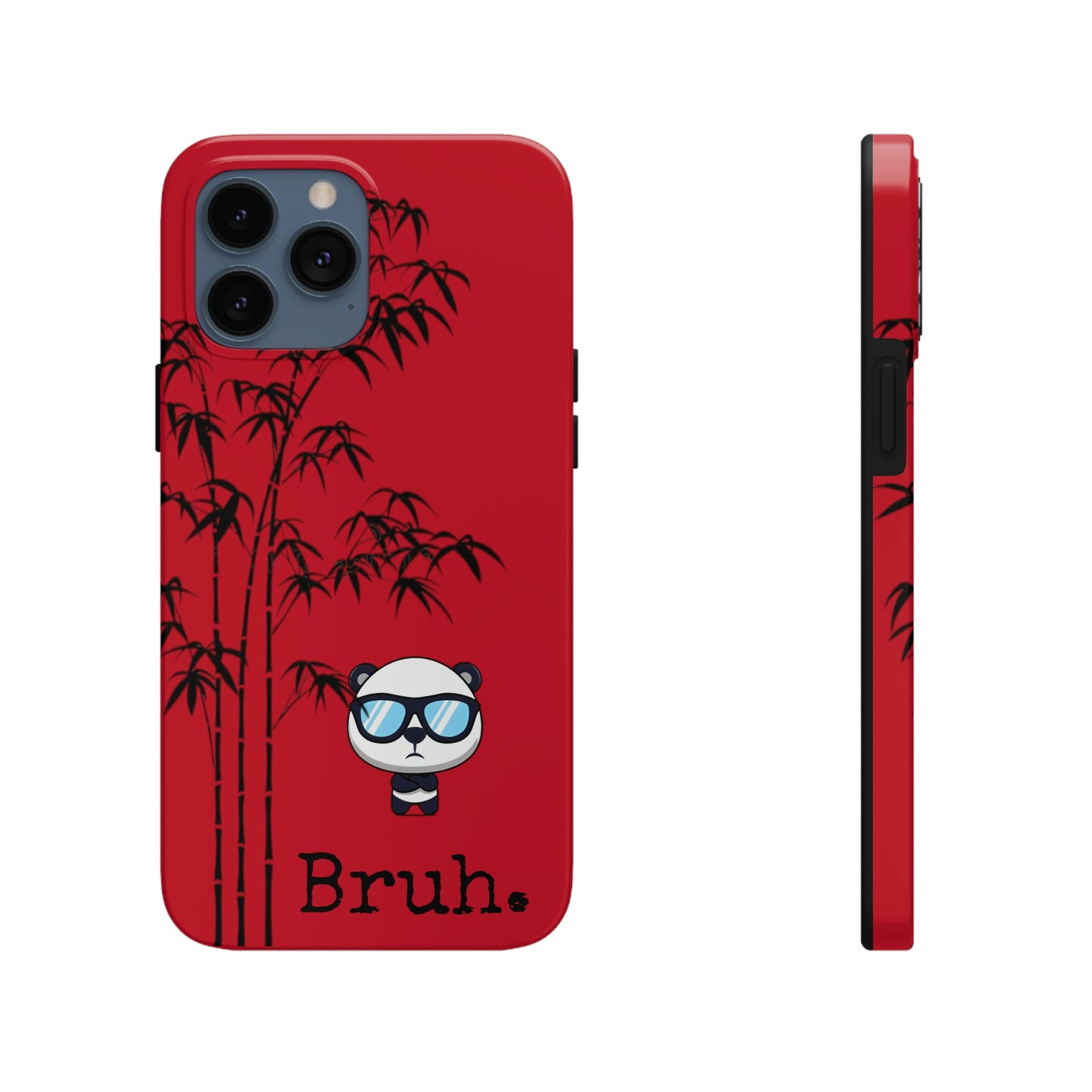 Bruh. Red Panda IPhone case