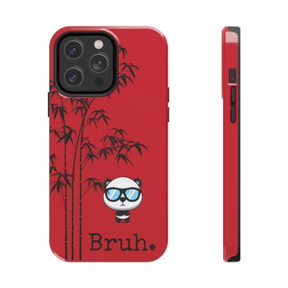 Bruh. Red Panda IPhone case