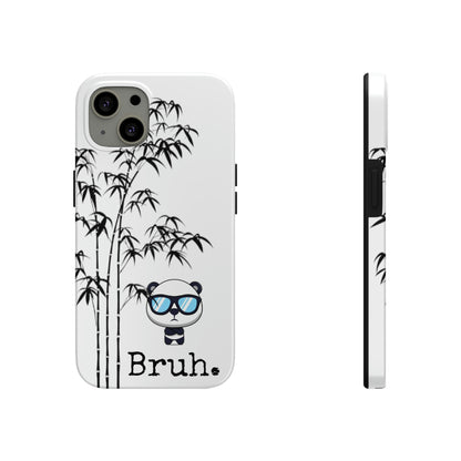 Bruh. White Panda IPhone case