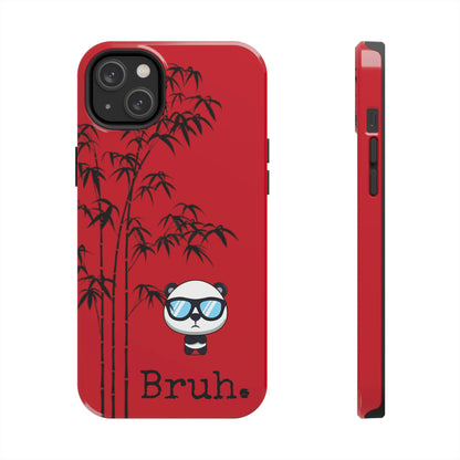 Bruh. Red Panda IPhone case