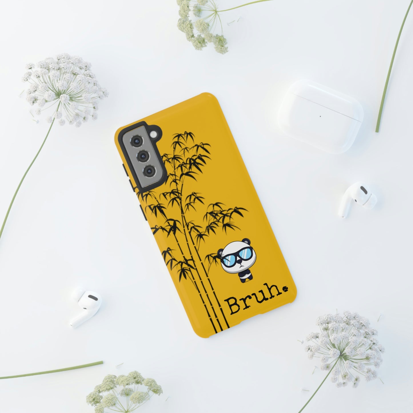 Bruh. Panda Yellow Samsung Tough Case