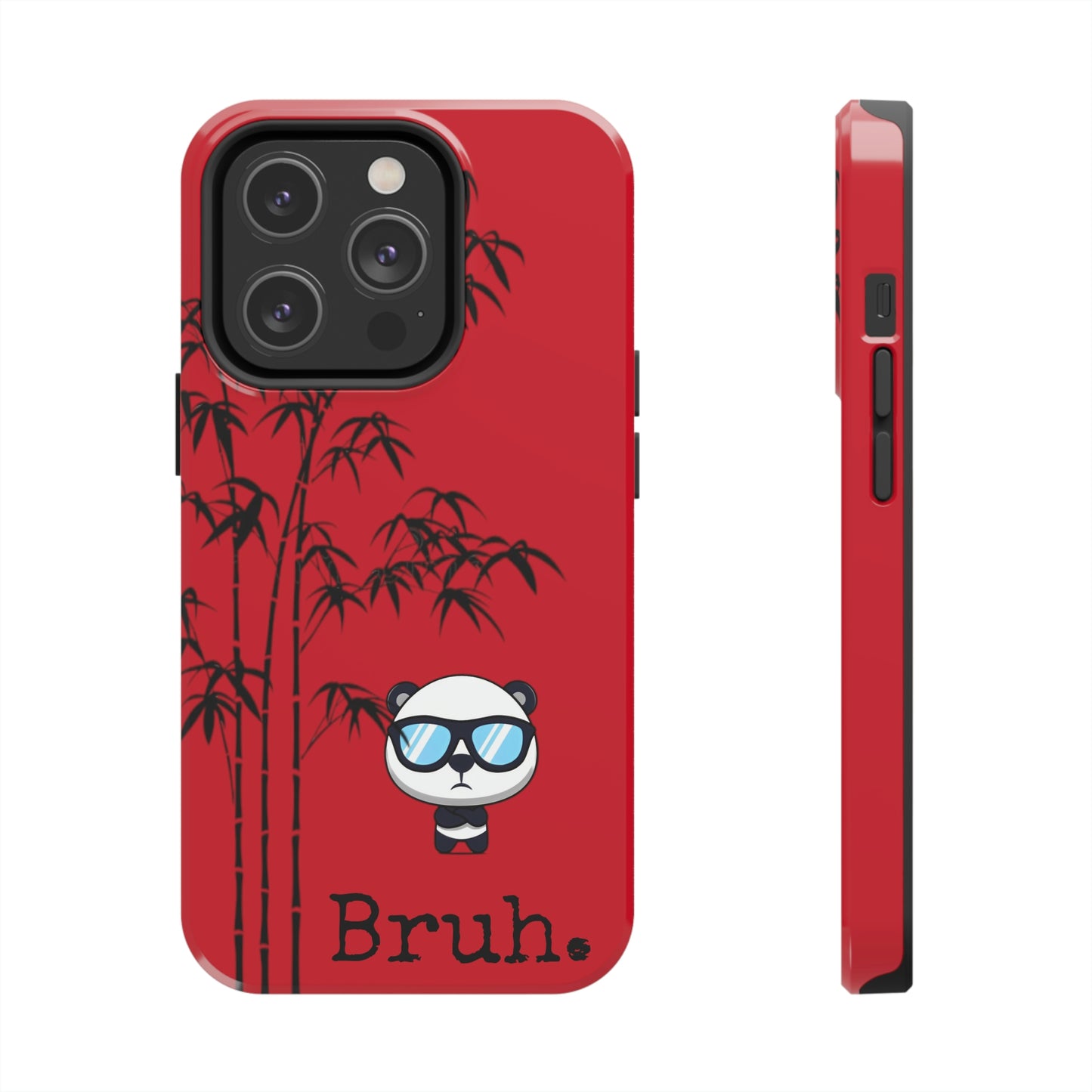 Bruh. Red Panda IPhone case